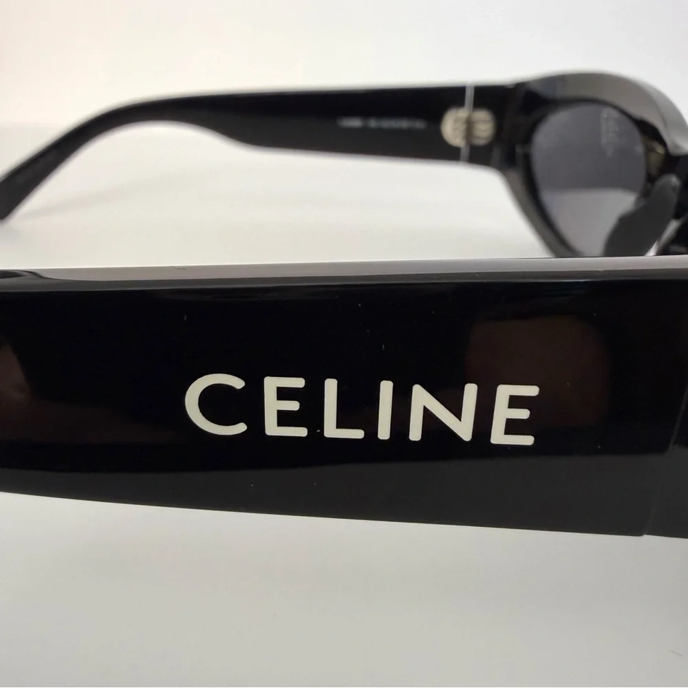 NEW!!! Celine black unisex sunglasses CL40288I 01A Authentic - Picture 7 of 8